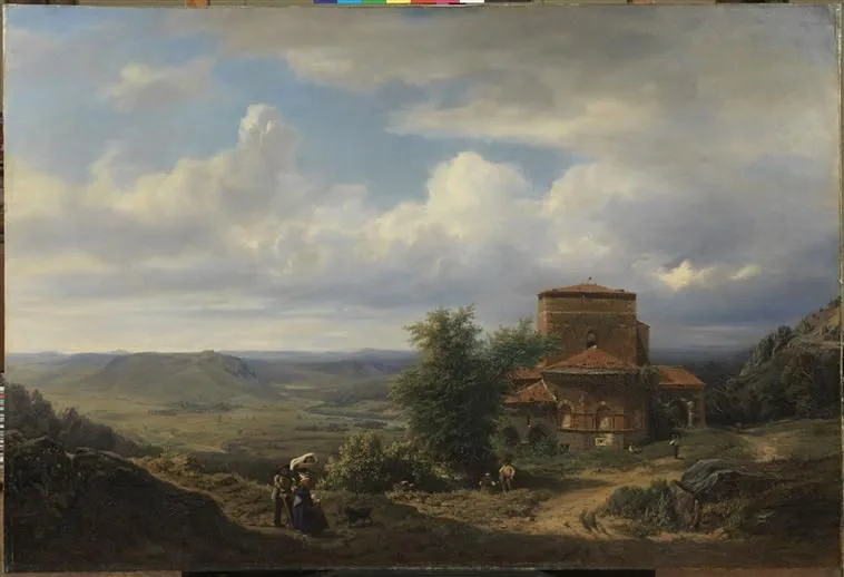 Ancienne Abbaye de Doue près de la ville du Puy (Haute-Loire), Pierre Thuillier