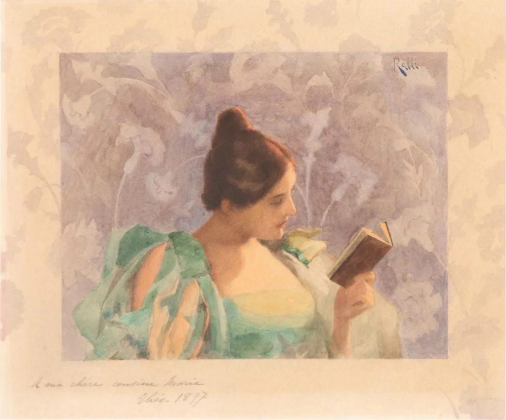 La Lecture (Ralli), Théodore Ralli
