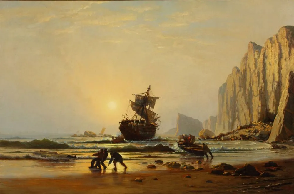Shipwrecked off Labrador, William Bradford