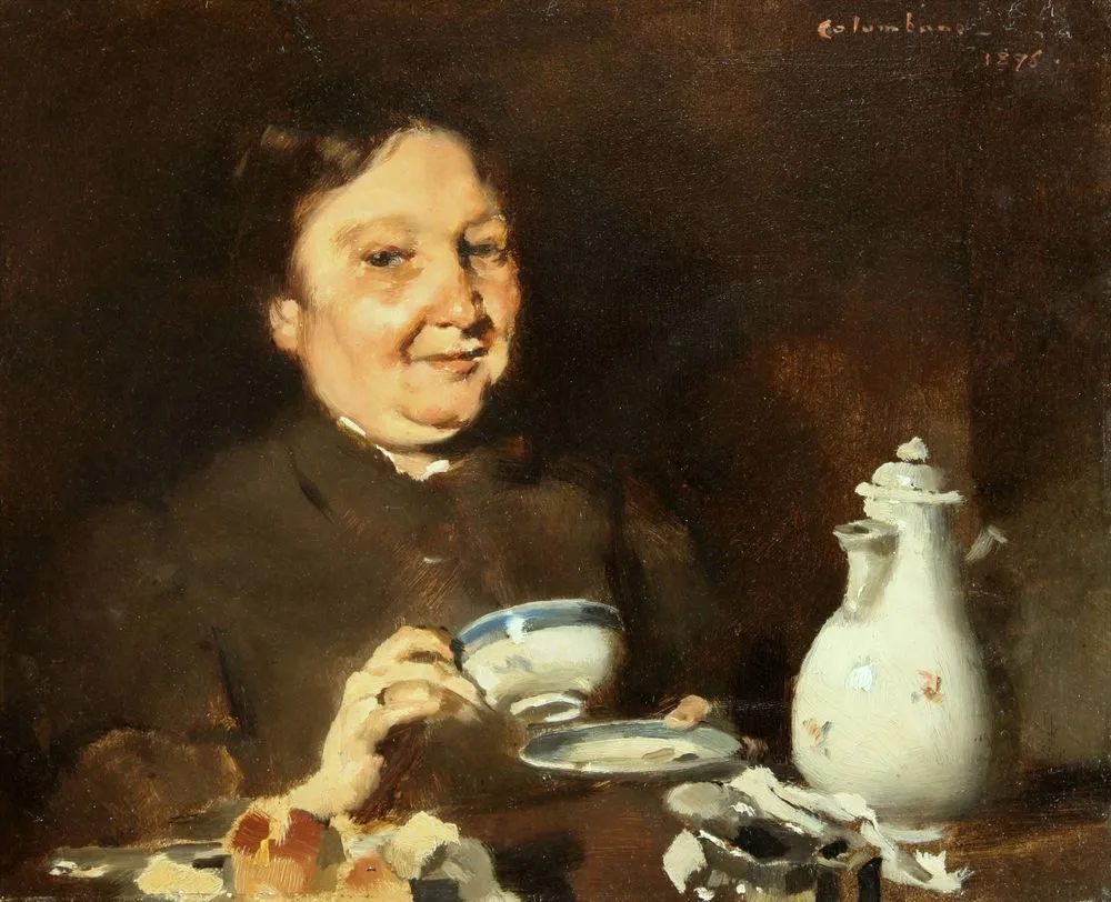 Five o’clock Tea, Columbano Bordalo Pinheiro