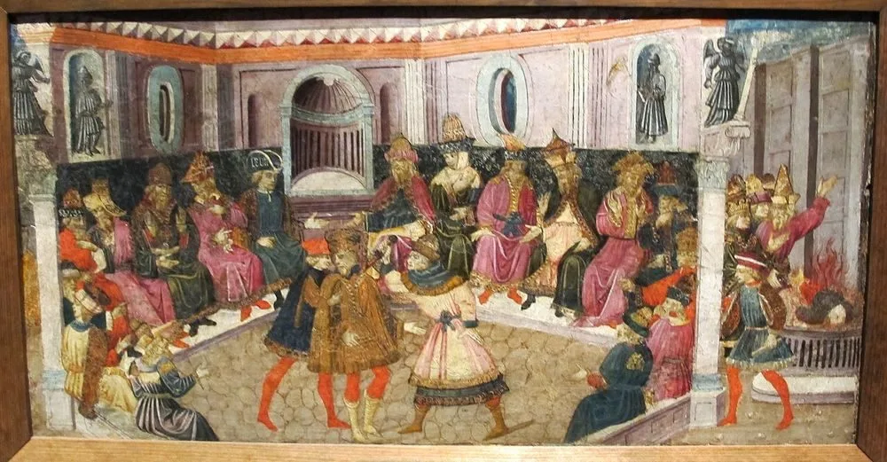 Ermordung Julius Cäsars, Apollonio di Giovanni