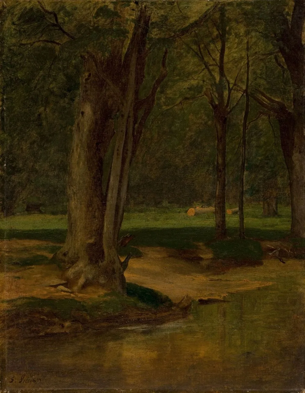Trout Stream, North Conway, George Inness