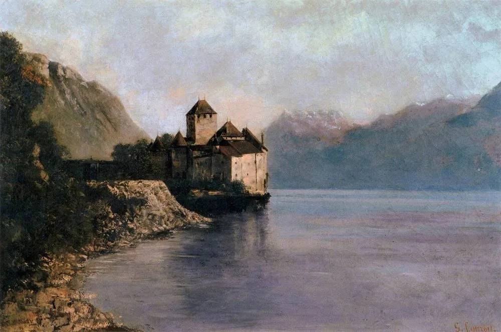 Chillon Castle, Gustave Courbet