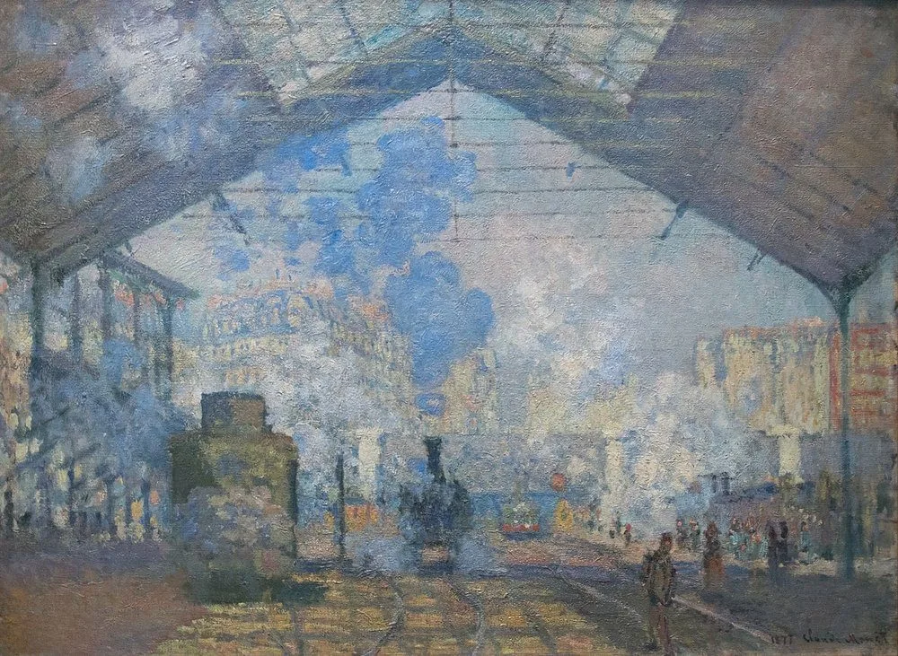 La Gare Saint-Lazare, Claude Monet