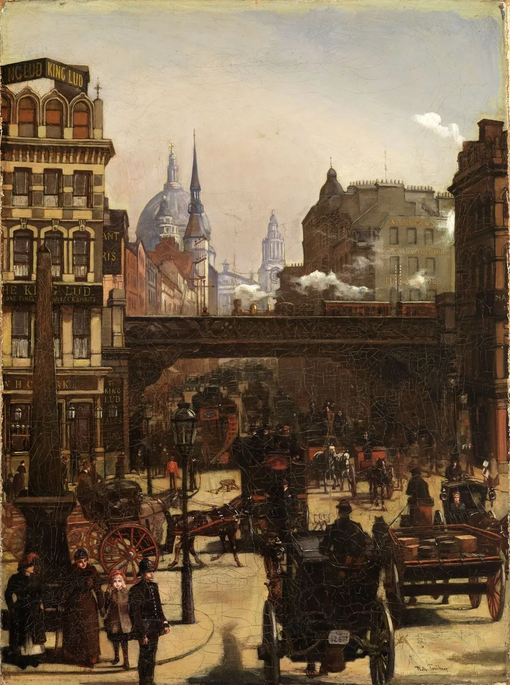 Ludgate Hill, Wilhelm Trübner