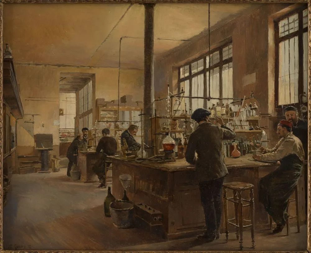 Le laboratoire municipal (préfecture de police, boulevard du Palais), Ferdinand Gueldry