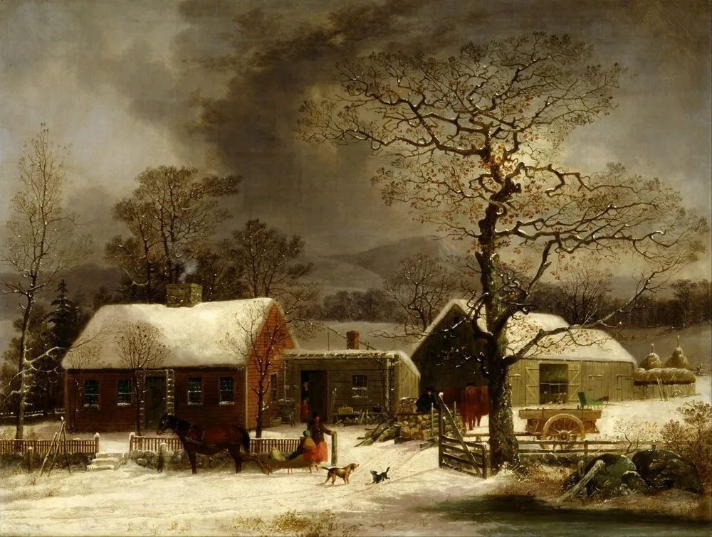 Winter Scene in New Haven, Connecticut, Q5540446