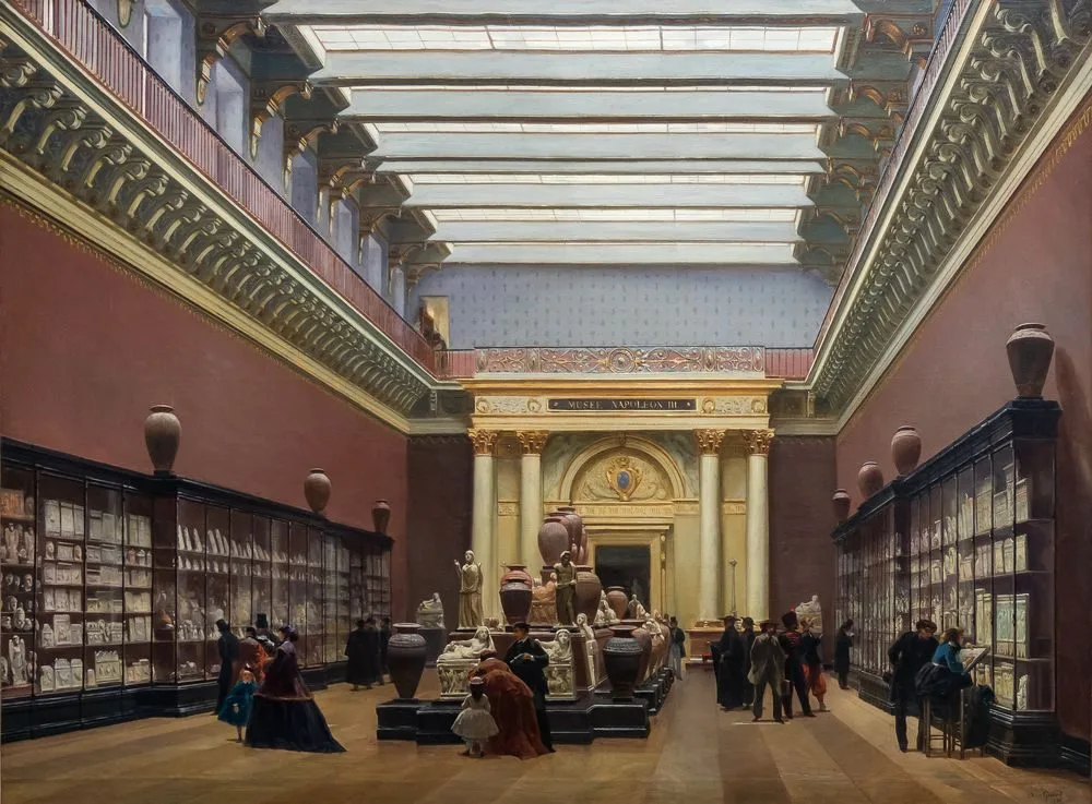 Musée Napoléon III, Terracotta Room at the Louvre, Sébastien Charles Giraud