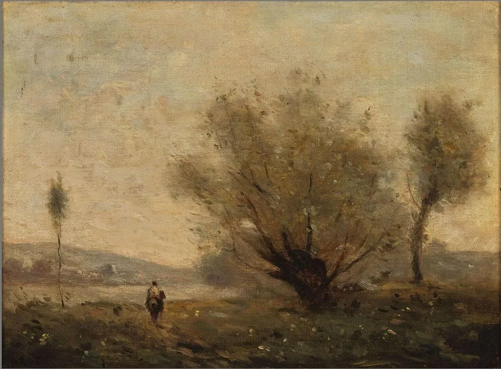 Landscape near Ville d’Avray, Jean-Baptiste Camille Corot