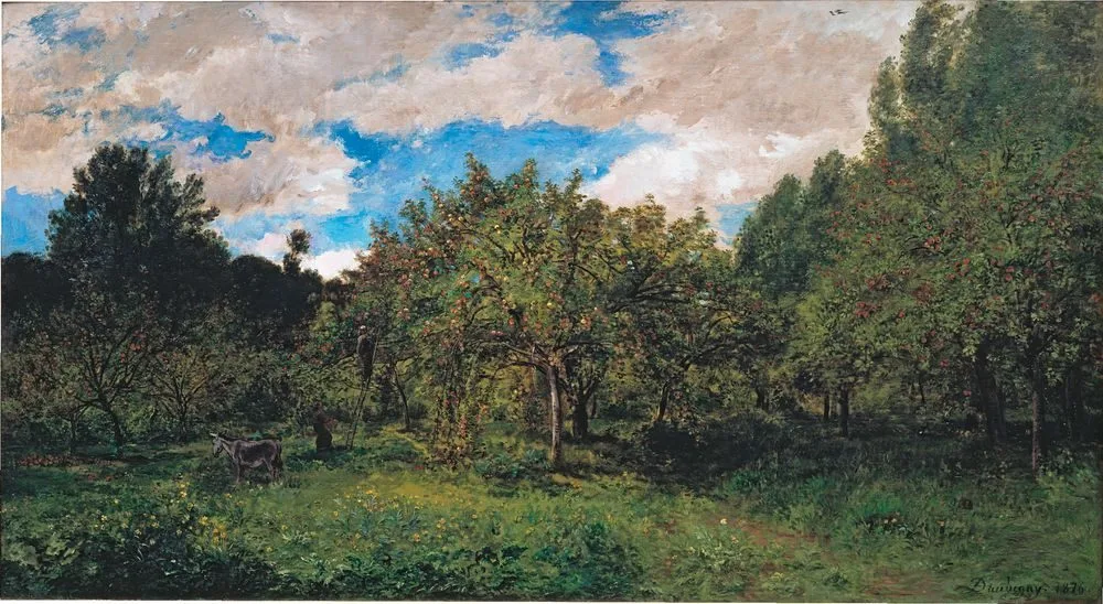 French Orchard at Harvest Time (Le verger), Charles-François Daubigny
