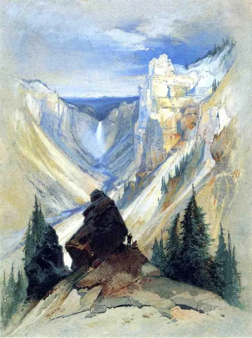 The Grand Canyon of the Yellowstone, Thomas Moran