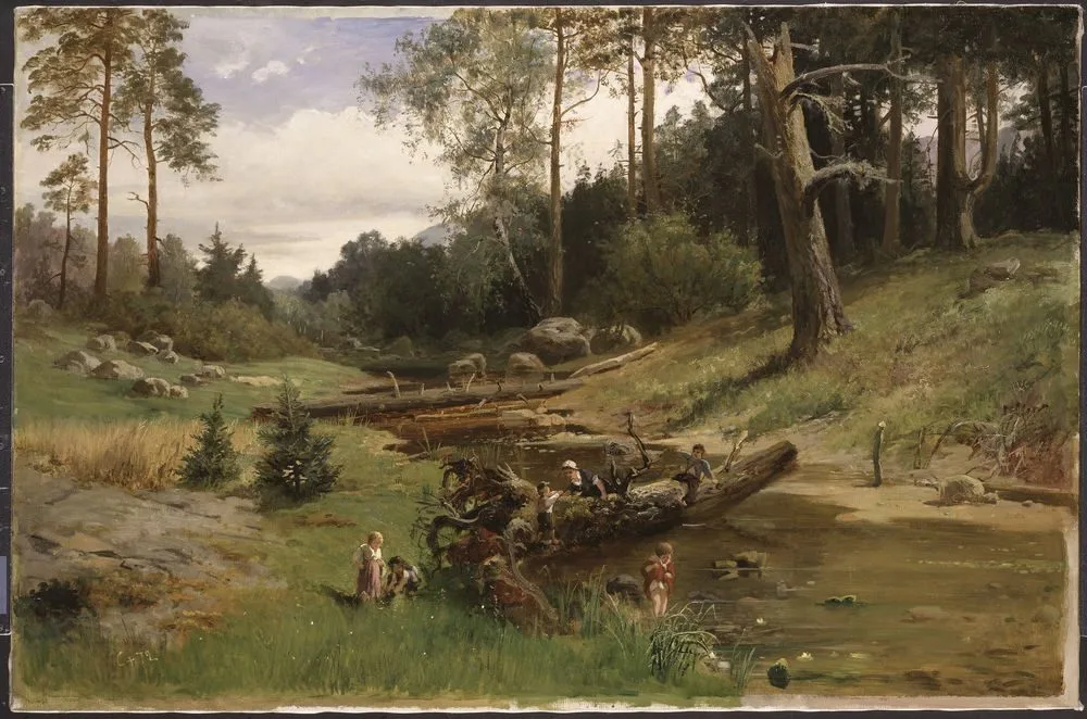 By the Brook in the Forest, Carl XV of Sweden