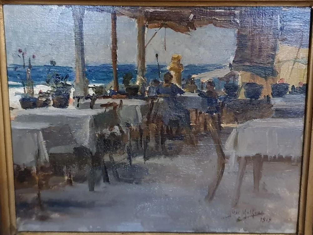Praia das Maçãs (Estudo) José Malhoa 01, José Malhoa