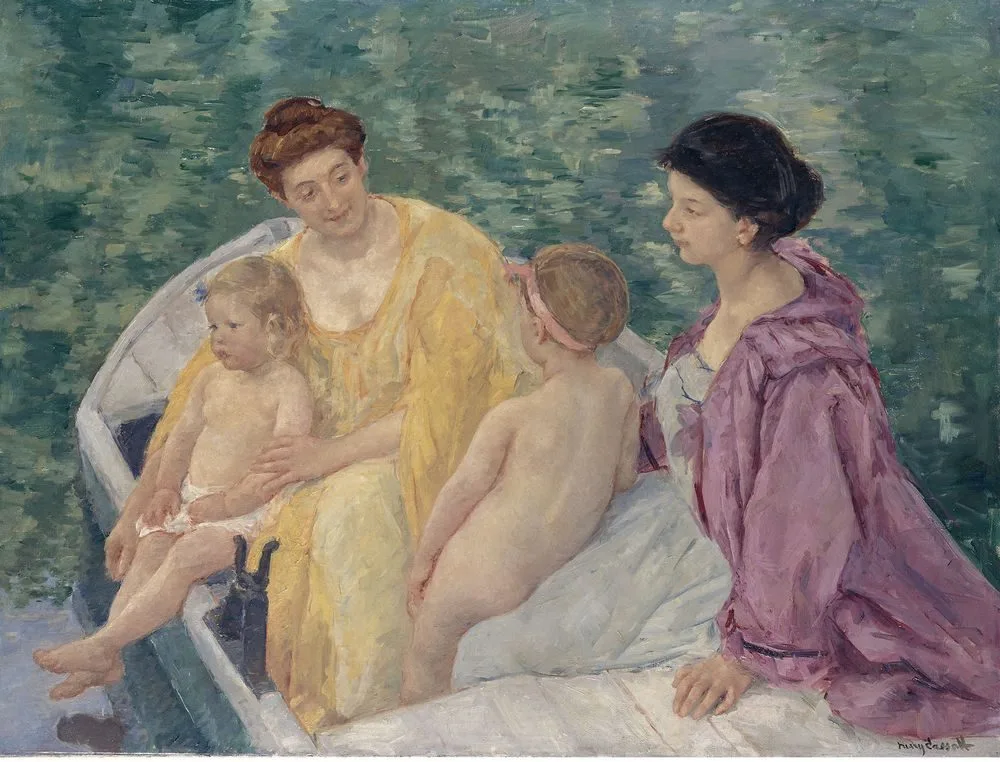 Bathing, Mary Cassatt