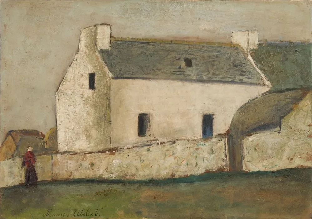 Les Maisons à l’île d’Ouessant, Maurice Utrillo