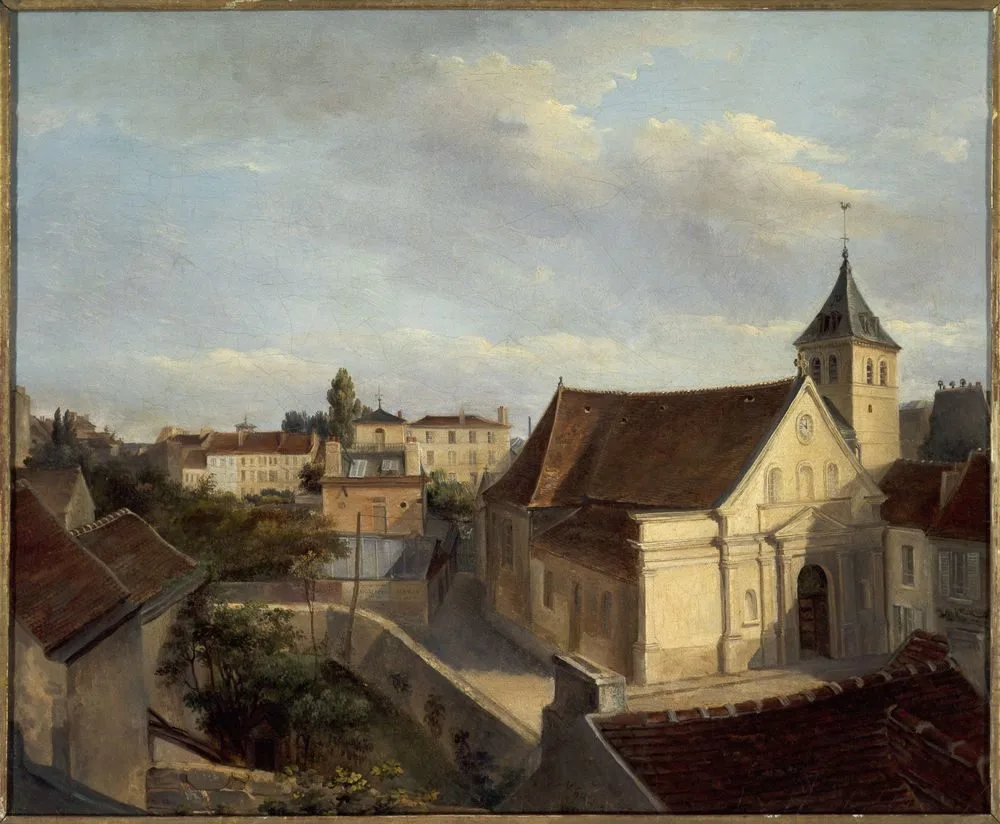 L’ancienne église de Belleville, Victor René Garson