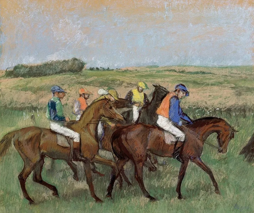 At the Races, Edgar Degas