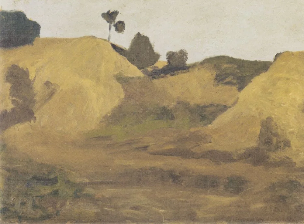Landschaft am Weyerberg, Paula Modersohn-Becker