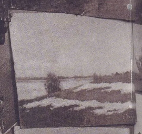 Landscape with a tree, Stanisław Ignacy Witkiewicz