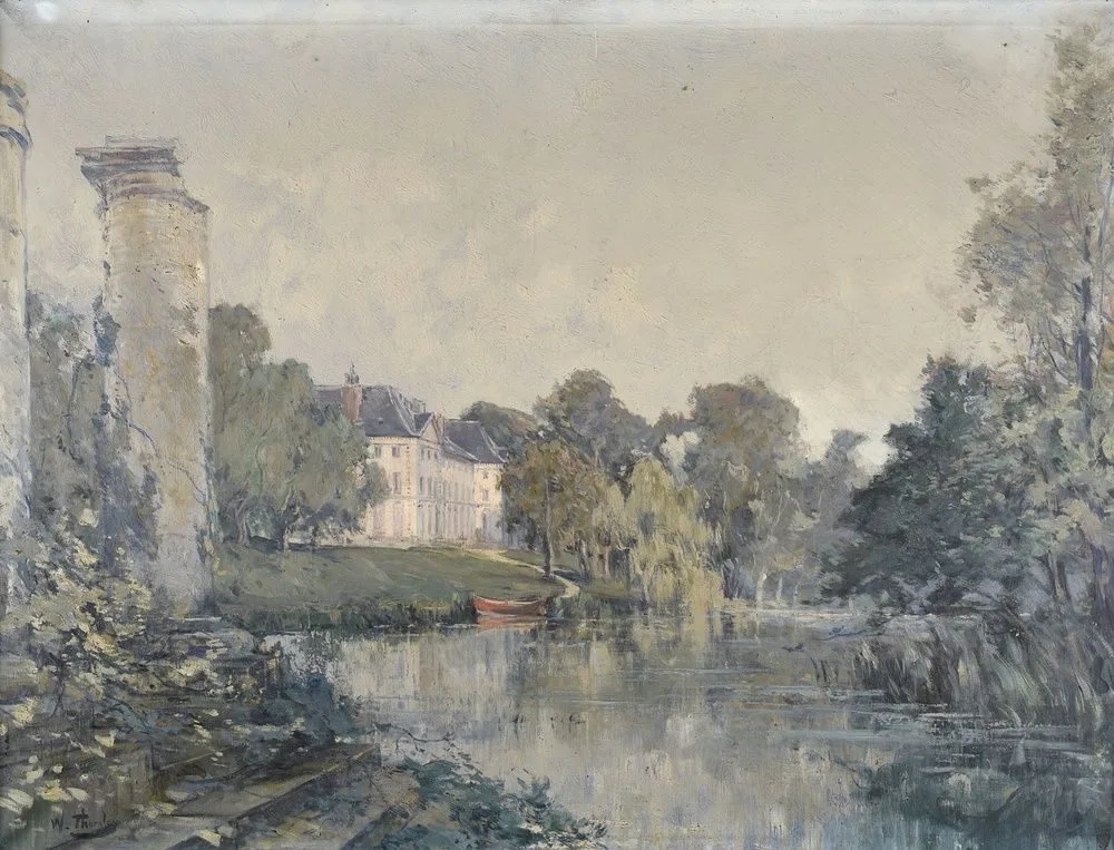 Castle in a Landscape, Georges William Thornley