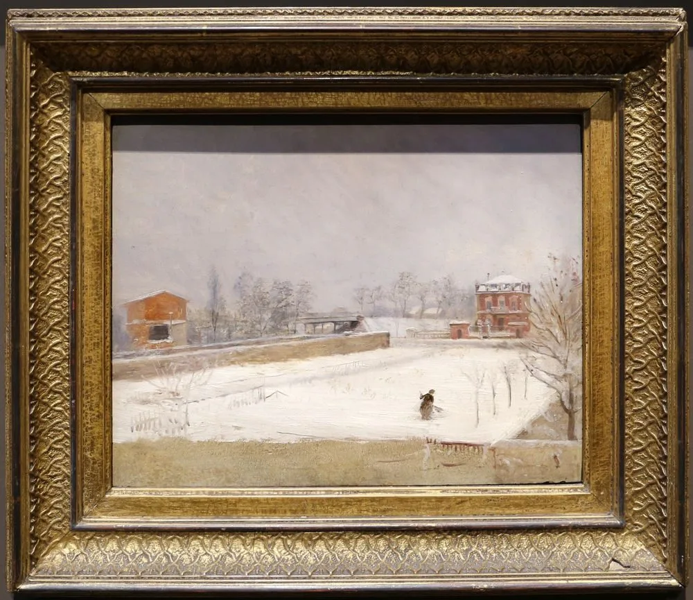 Winter Landscape, Giuseppe De Nittis