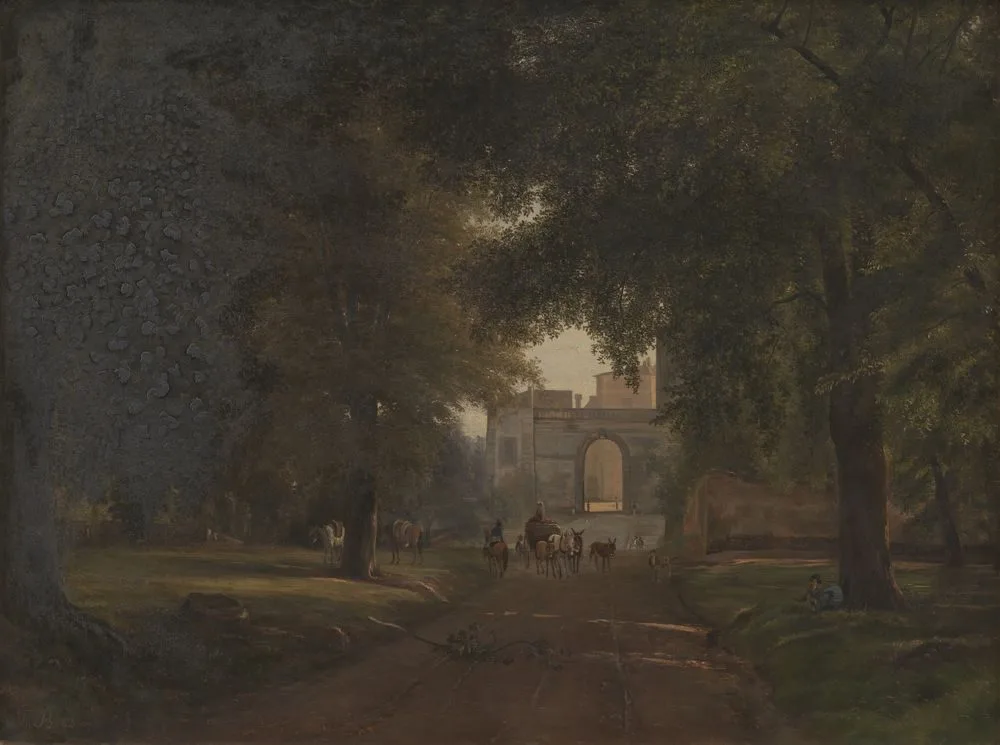Outside Ariccia, Thorald Brendstrup