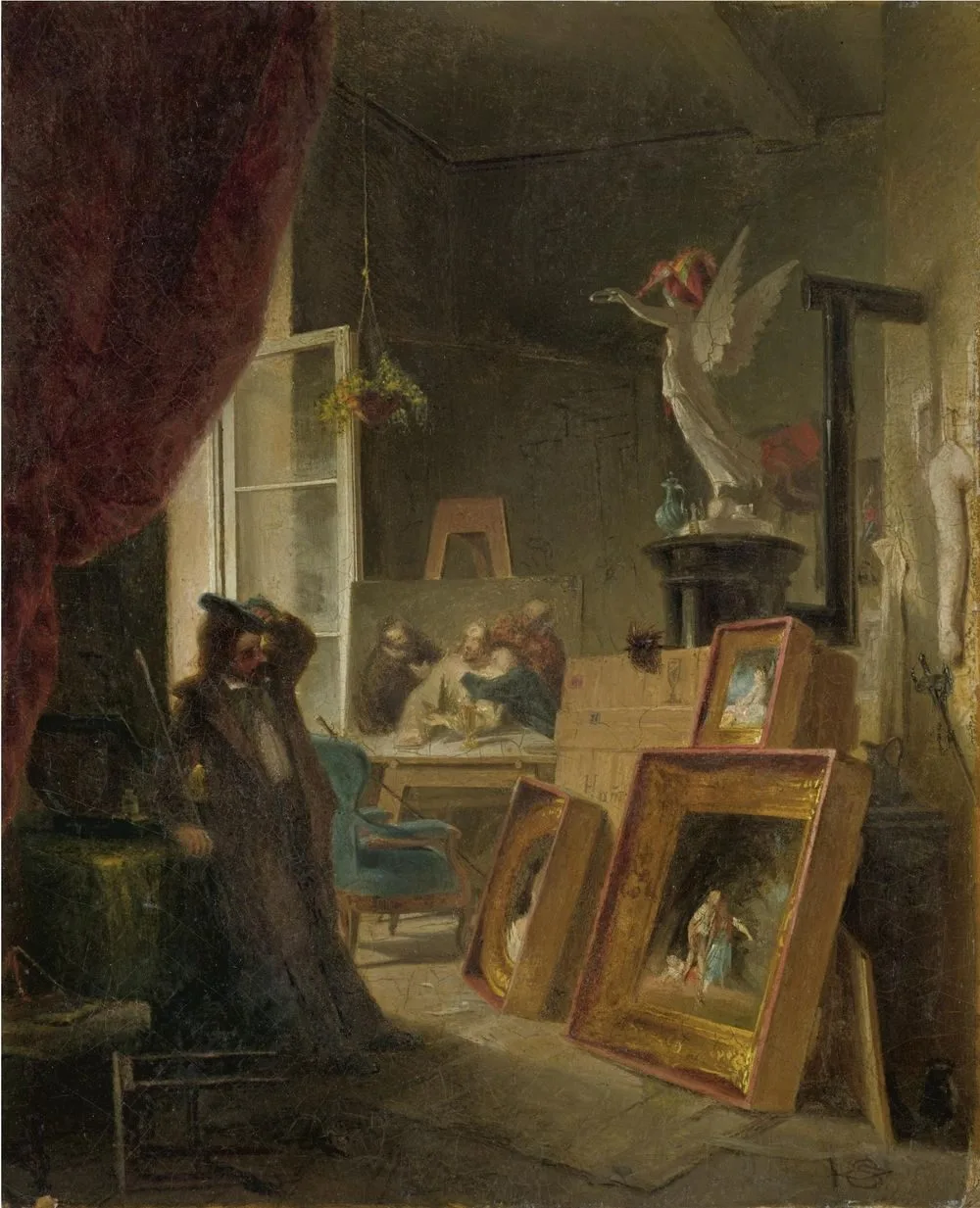 The History Painter, Carl Spitzweg