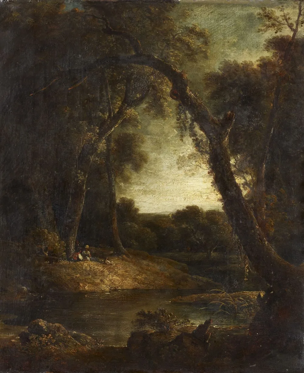 A Landscape with Figures, Sir George Beaumont, 7th Baronet