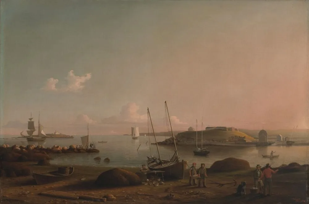 View of Gloucester Harbor, Fitz Henry Lane
