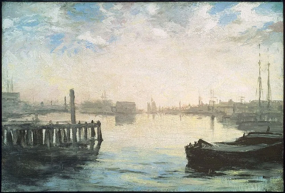 Gloucester Harbor, William Morris Hunt
