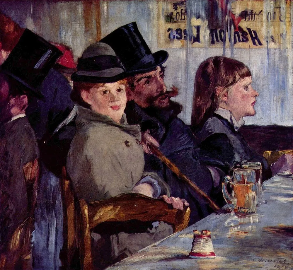 At the Café, Édouard Manet