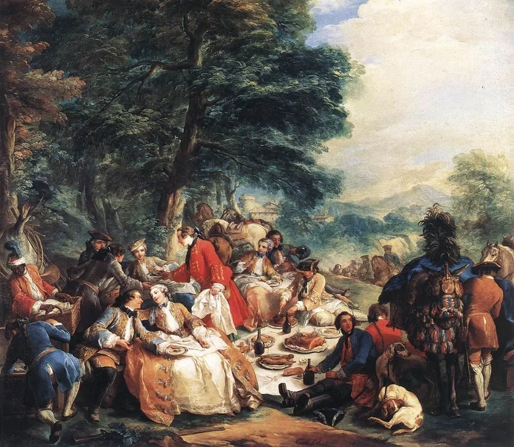 Halt During the Hunt (C.-A. van Loo), Q686597