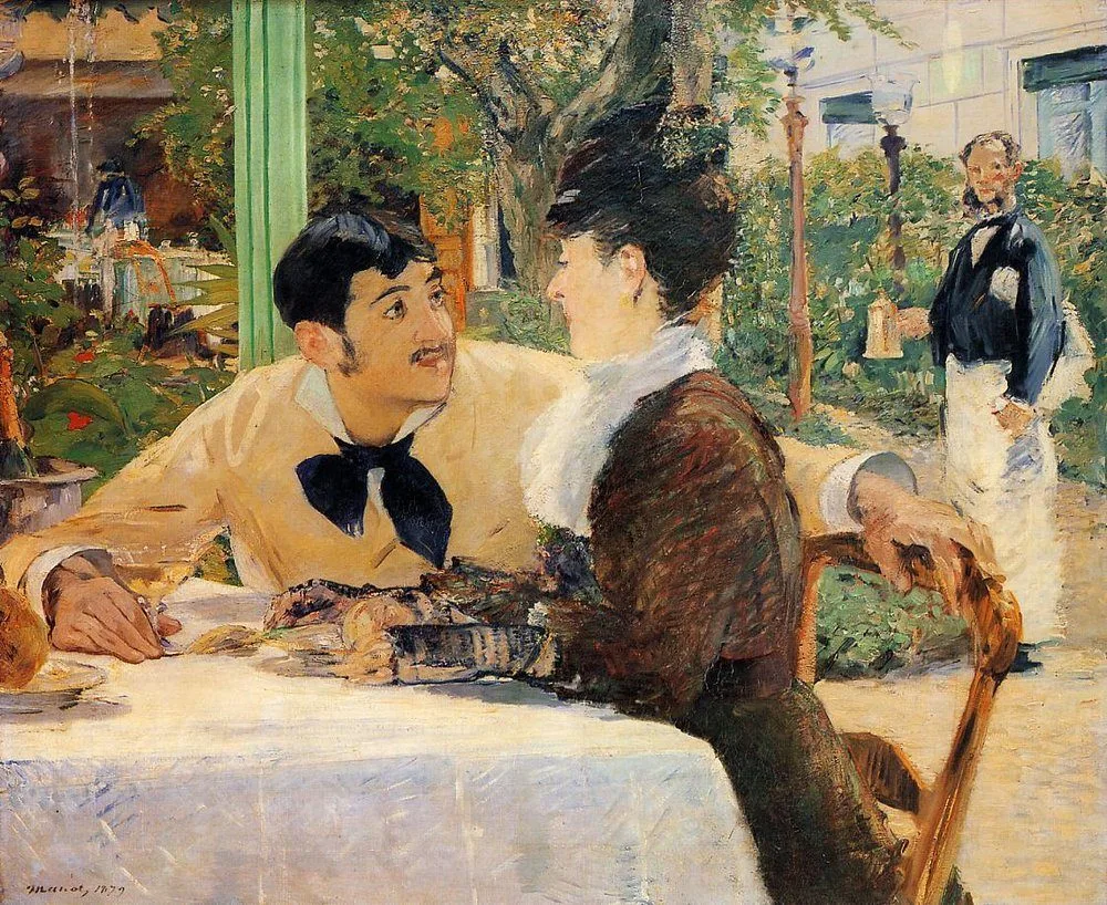 At the Père Lathuille Restaurant, Édouard Manet