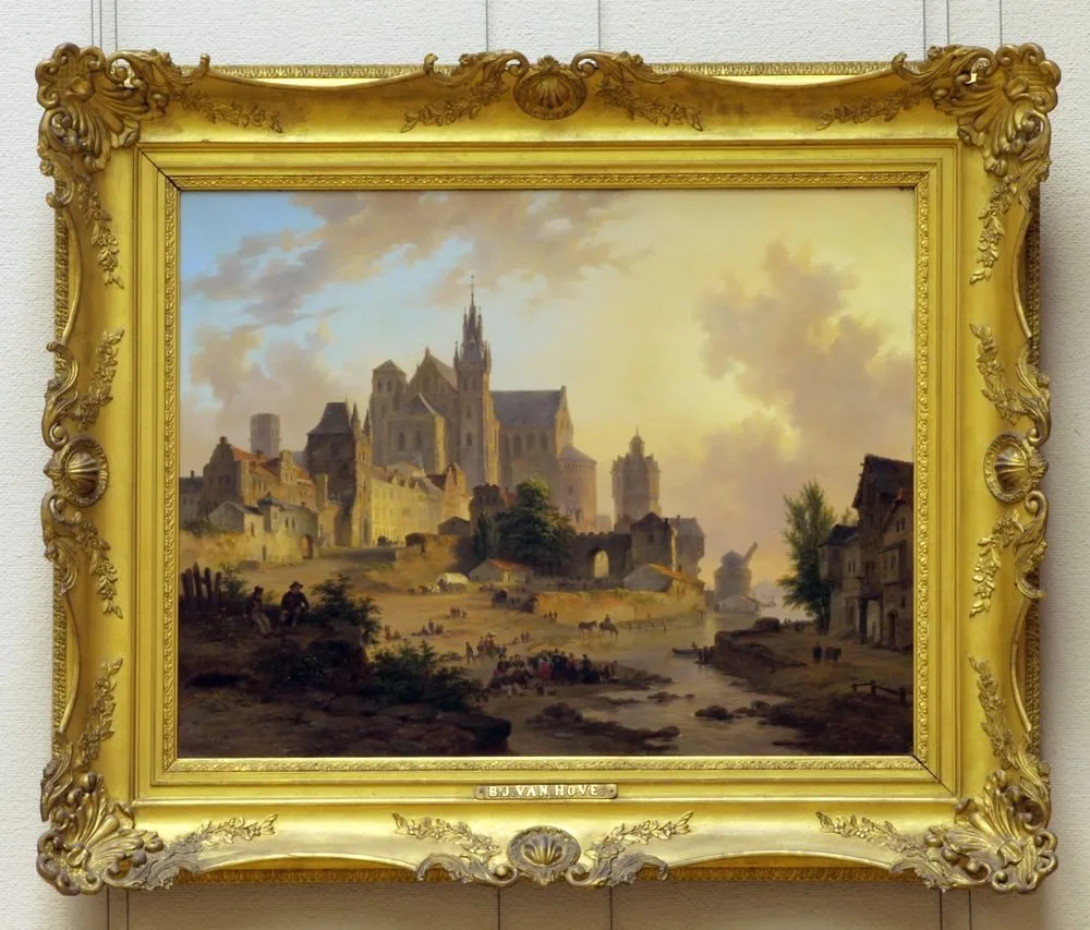 Paysage urbain - Fantaisie, Bartholomeus van Hove