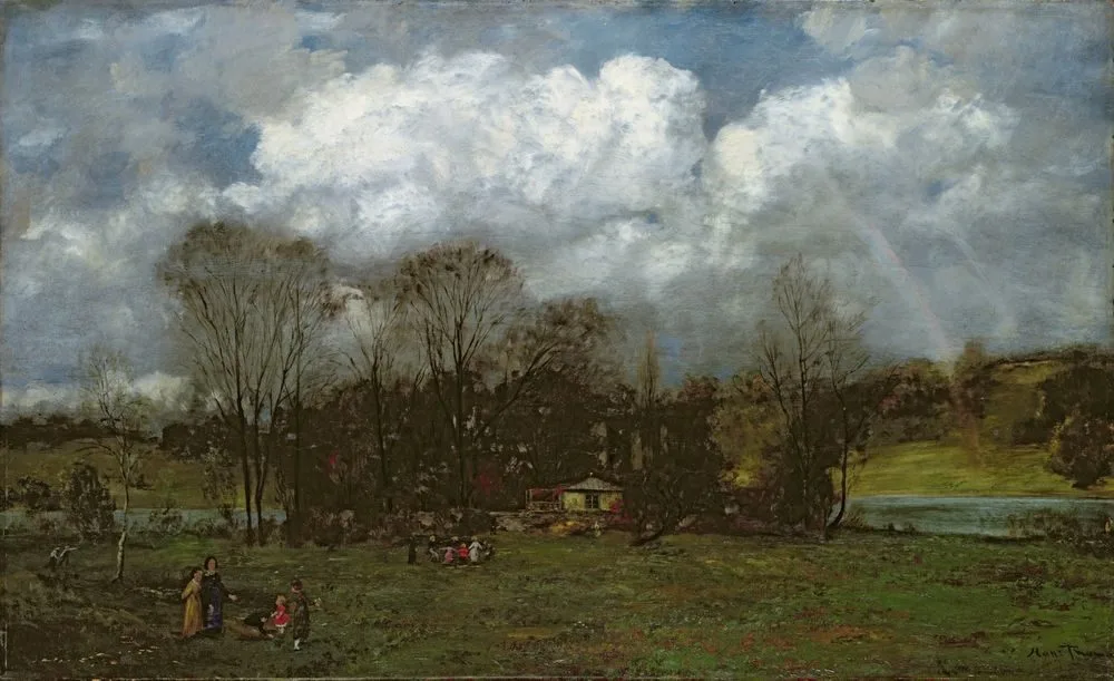 Early Spring, Hans Thoma