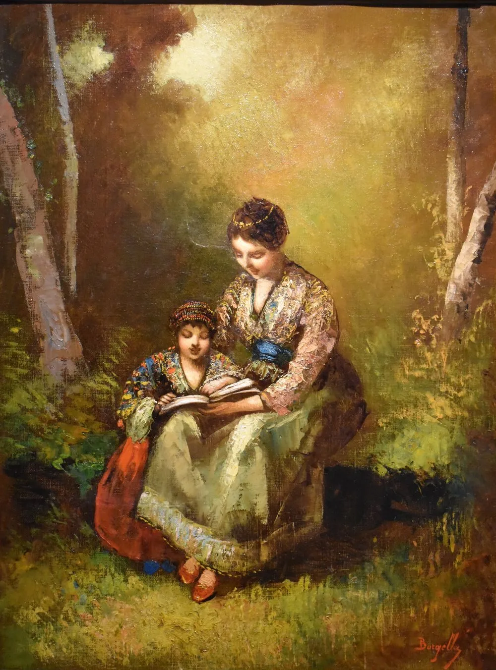 La lecture, Frédéric Borgella