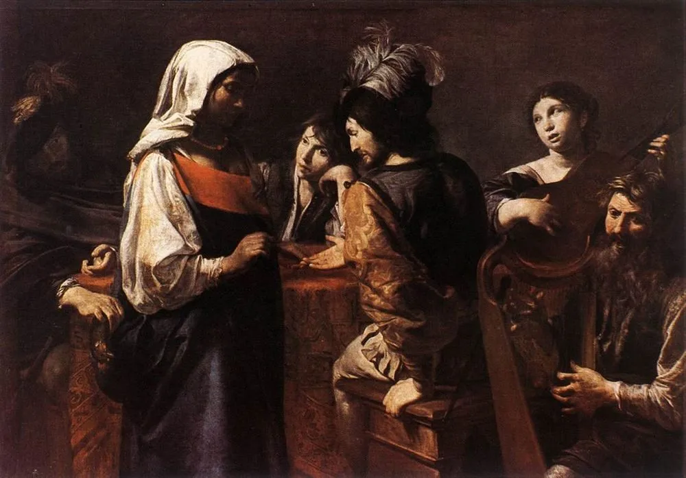 The Fortune Teller, Valentin de Boulogne