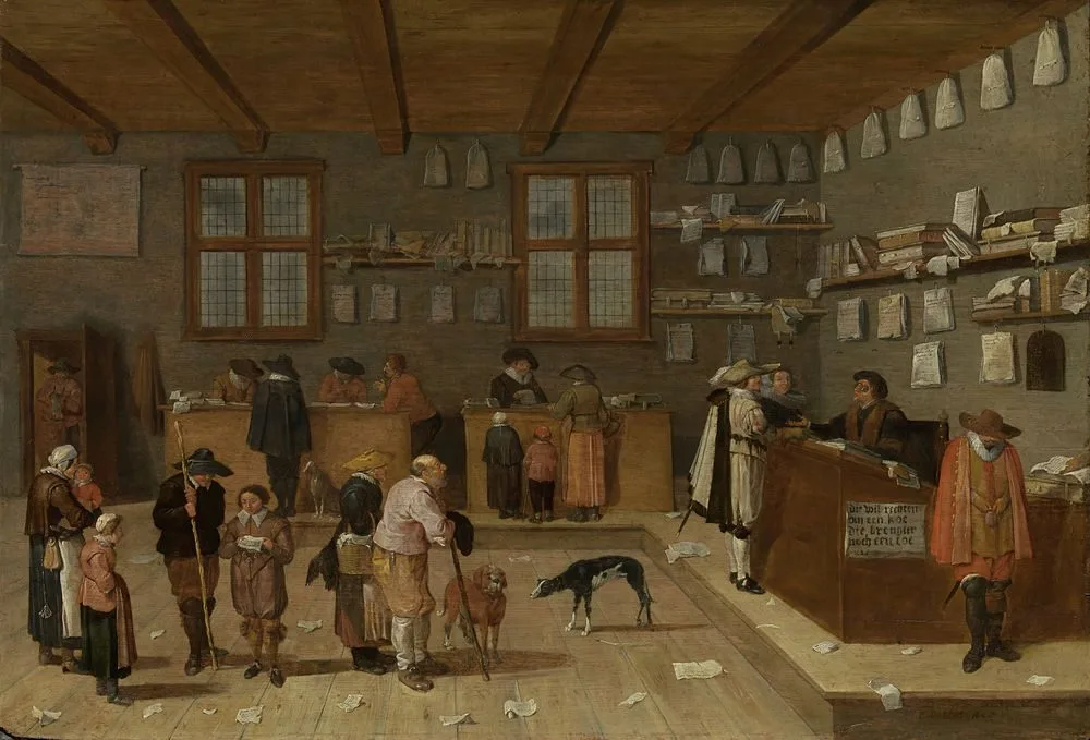 The lawyer’s office, Pieter de Bloot
