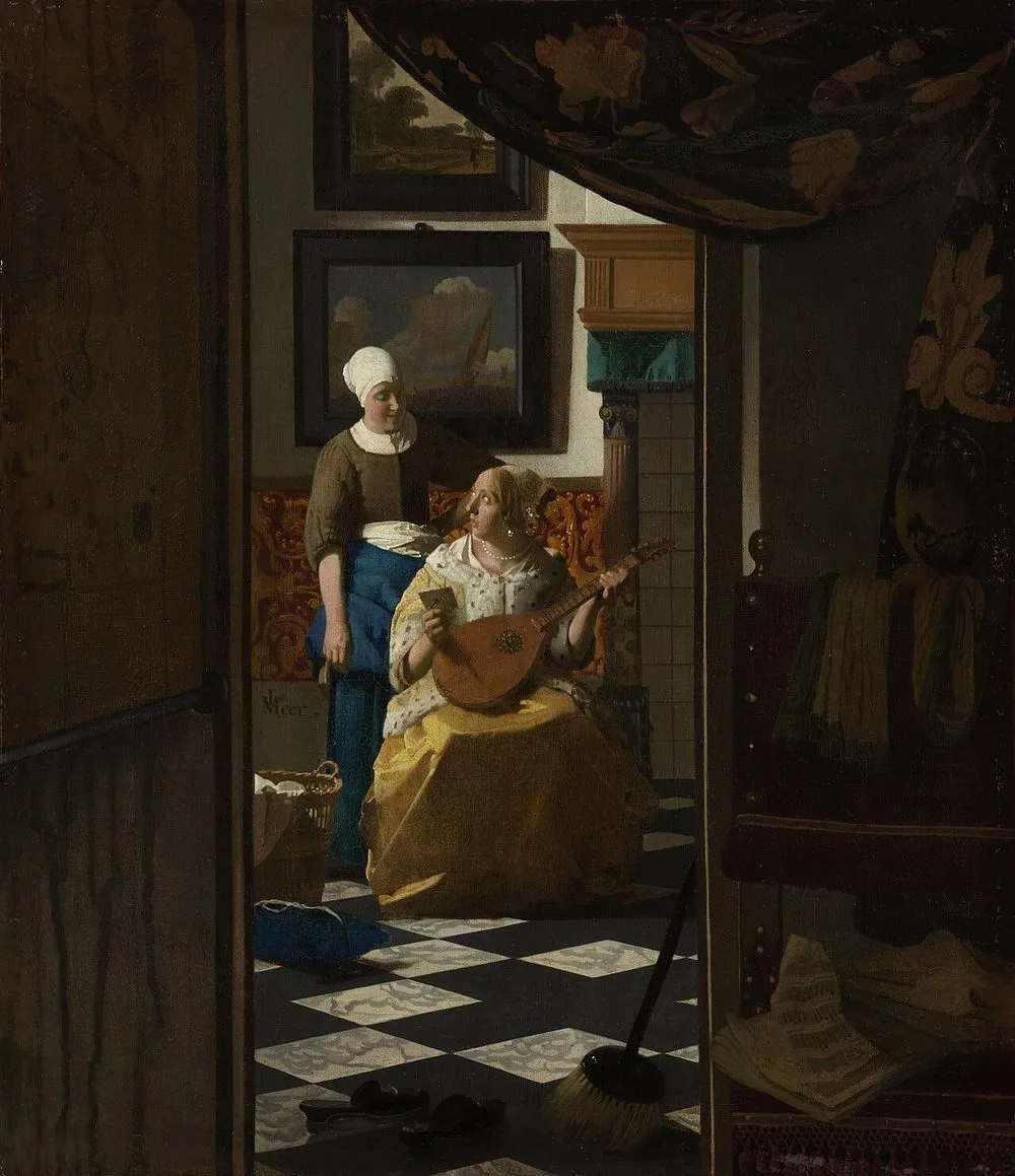 The Love Letter, Johannes Vermeer