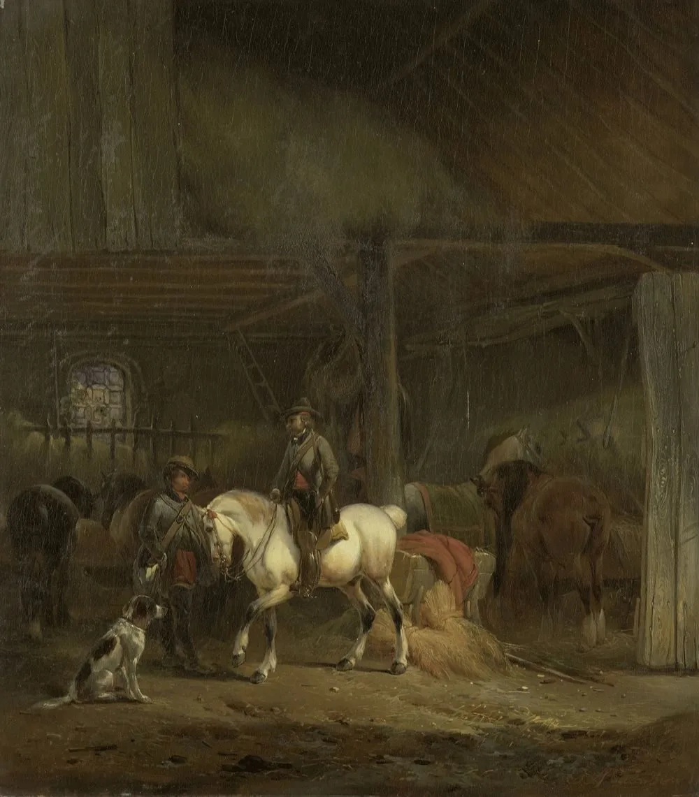 Horse Stable, Joseph Moerenhout