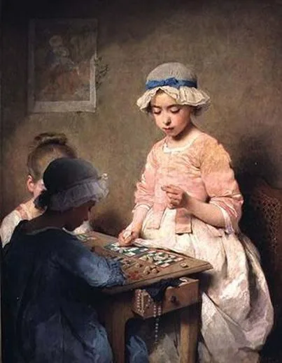 The Game of Lotto, Charles Joshua Chaplin