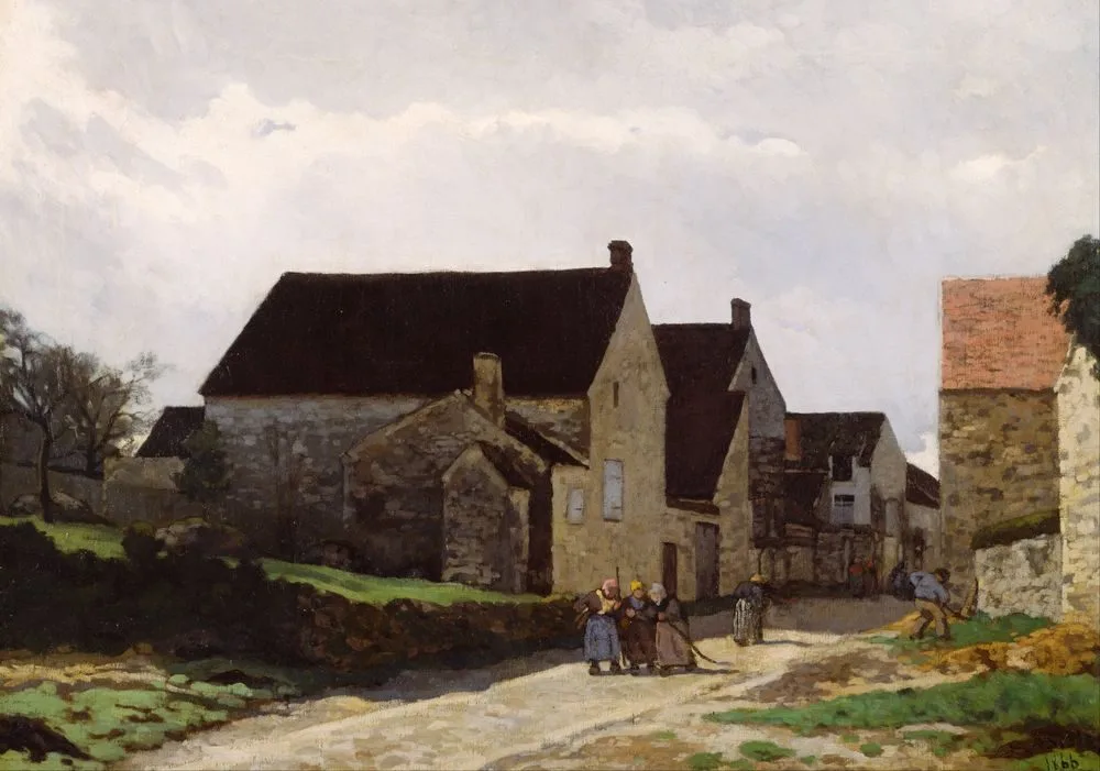 Women Going to the Woods, Alfred Sisley