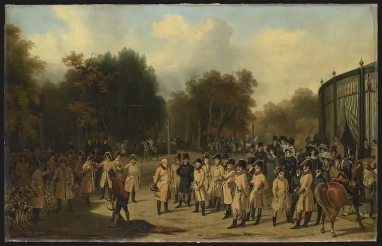 La Curée à la Table, Adolphe Ladurner