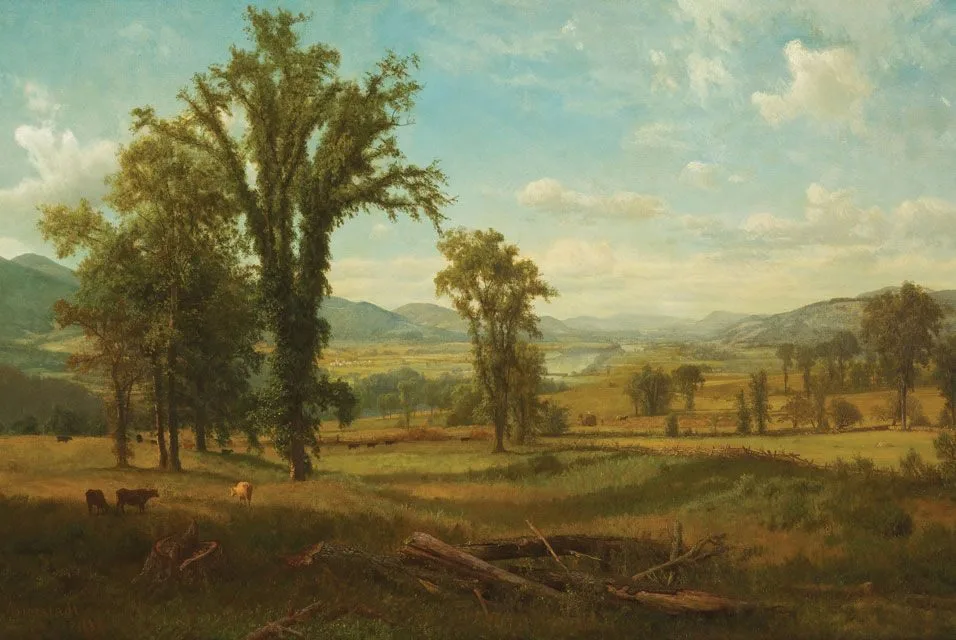 Connecticut River Valley, Claremont, New Hampshire, Albert Bierstadt