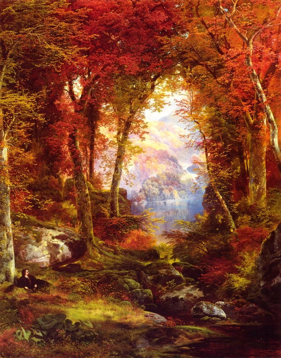 Under the Trees, Thomas Moran