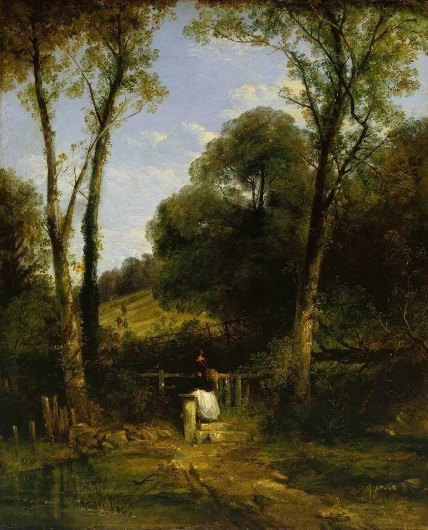 The Stile, Thomas Creswick