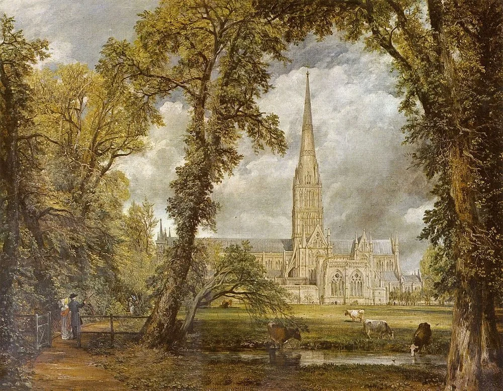 Salisbury Cathedral from the Bishop’s Grounds, John Constable