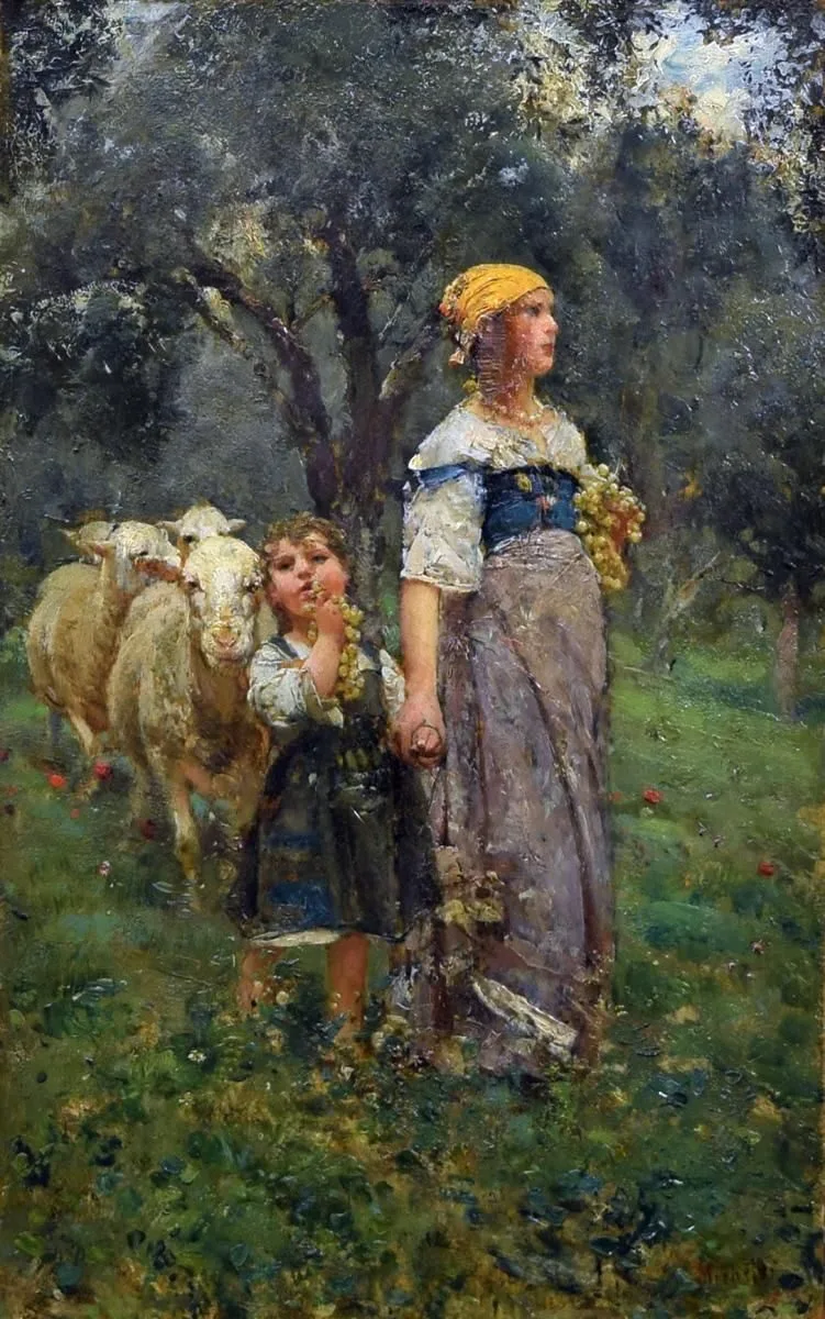 Bringing Home the Sheep