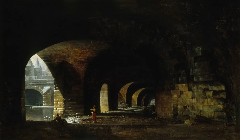 La Voûte du quai de Gesvres, Jacques Auguste Regnier