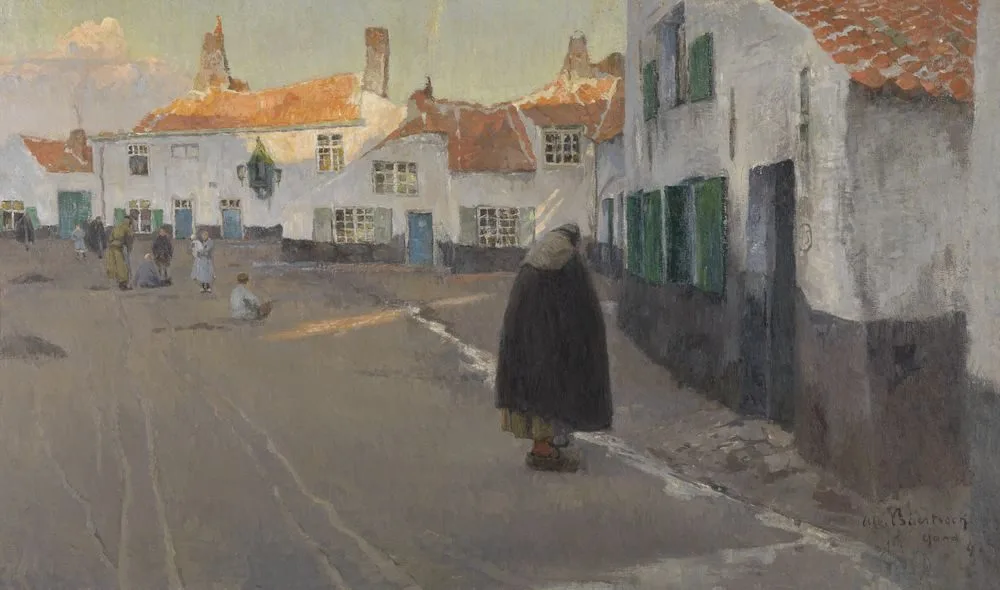 Square in Flanders, Albert Baertsoen